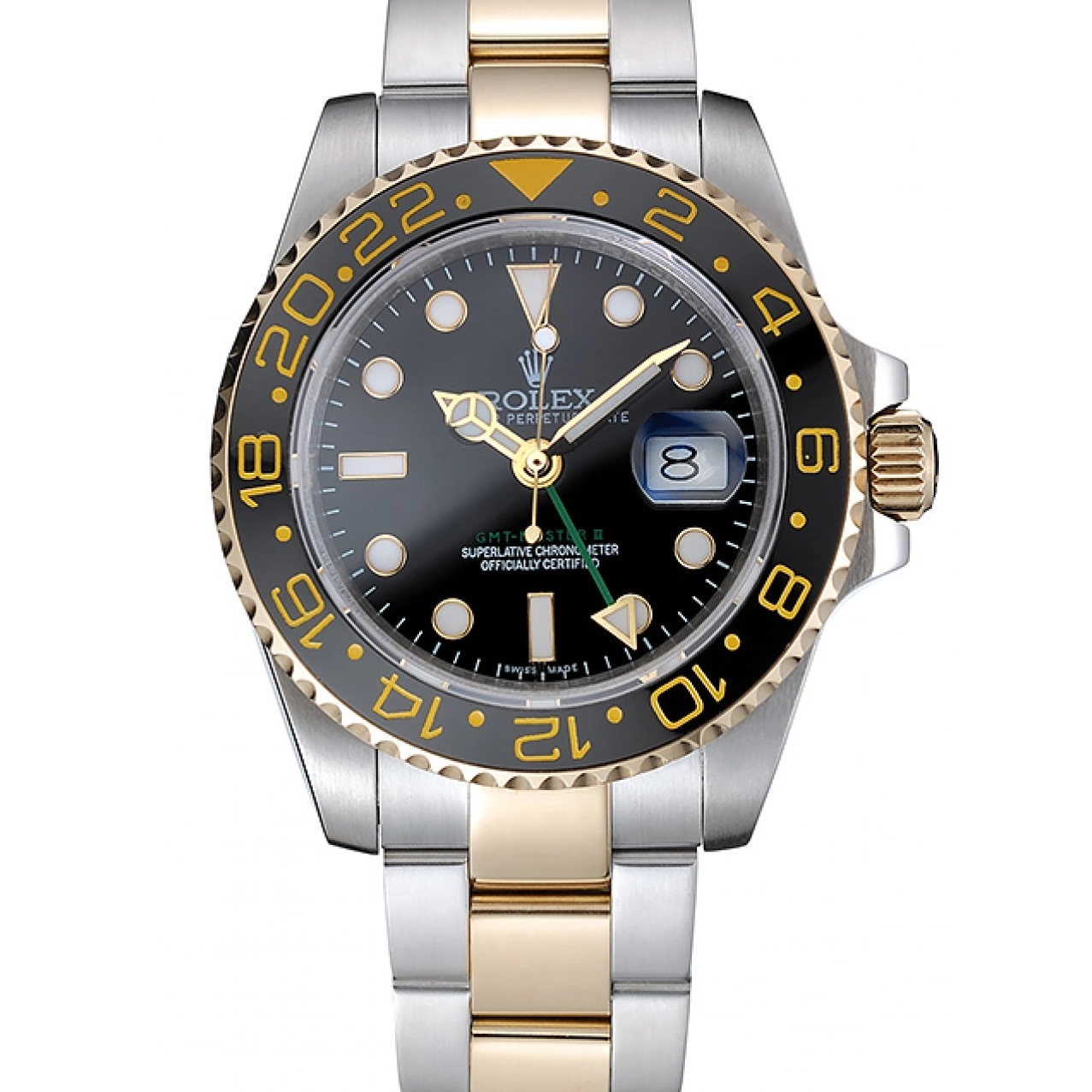 Best AAA Replica Sites Master Black Rolex GMT Bezel 80295 Swiss Dial Black 0725